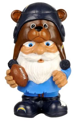 Los Angeles Chargers Garden Gnome Mad Hatter