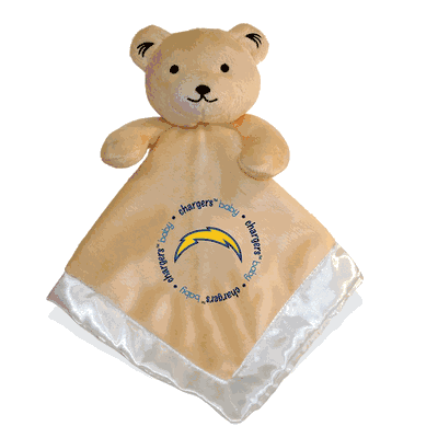 Los Angeles Chargers NFL Security Bear - Tan