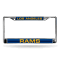 Los Angeles Rams Alternate 12" x 6" Laser Cut Chrome Frame Los Angeles Rams Alternate 12" x 6" Laser Cut Chrome Frame