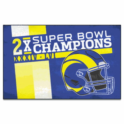 Los Angeles Rams Dynasty UltiMat Rug - 5 x 8