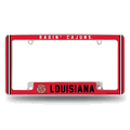 Louisiana-Lafayette Ragin Cajuns Chrome Auto License Plate Frame