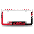 Louisiana-Lafayette Ragin Cajuns Primary Chrome License Plate Frame