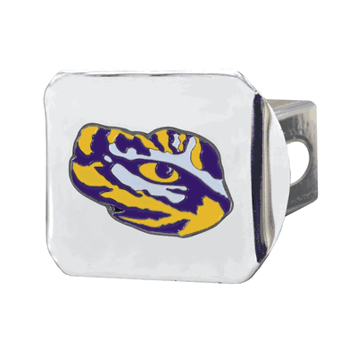 Louisiana State University Color Hitch - Chrome
