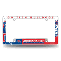 Louisiana Tech Bulldogs Chrome Automotive License Plate Frame