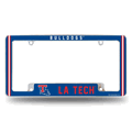 Louisiana Tech Bulldogs Classic Chrome Automotive License Plate Frame