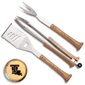 Louisiana Tech Triple Play Grill Tool Set Louisiana Tech Triple Play Grill Tool Set