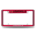 Louisville Cardinals Classic Chrome Automotive License Plate Frame Louisville Cardinals Classic Chrome Automotive License Plate Frame