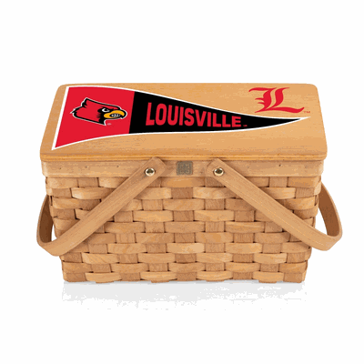 Louisville Cardinals - Poppy Personal Picnic Basket