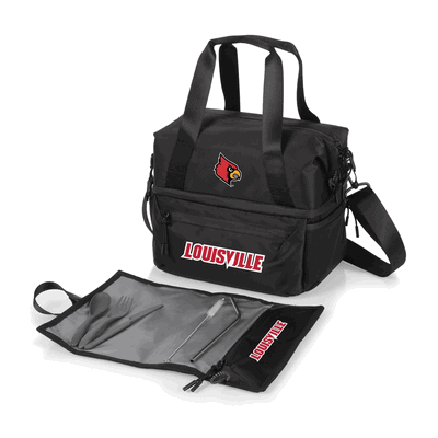 Louisville Cardinals - Tarana Recycled Lunch Bag Cooler with Utensils