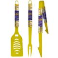 LSU Tigers 3 pc Color BBQ Tool Set