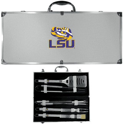 LSU Tigers Deluxe BBQ Set