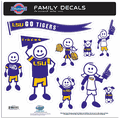 LSU Tigers Family Decal Set Large LSU Tigers Family Decal Set Large