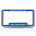 Lubbock Christian Chaparrals Chrome Automotive License Plate Frame Lubbock Christian Chaparrals Chrome Automotive License Plate Frame