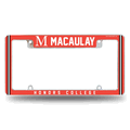 Macaulay Honors College Standard Chrome Automotive License Plate Frame Macaulay Honors College Standard Chrome Automotive License Plate Frame