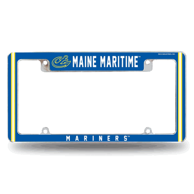 Maine Maritime�Mariners Chrome Automotive License Plate Frame