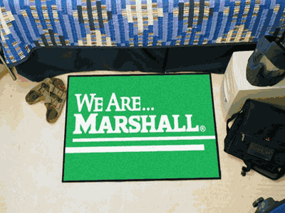 Marshall University Rug - We Are Marshall Logo