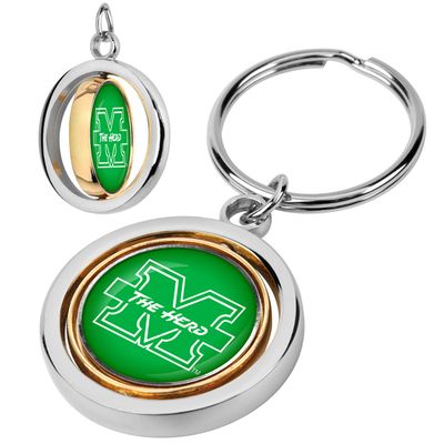 Marshall University Thundering Herd Spinner Key Chain