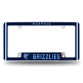 Memphis Grizzlies 12"x 6" Chrome Automotive License Plate Frame