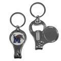 Memphis Tigers Nail Care/Bottle Opener Key Chain