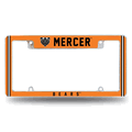 Mercer�Bears 12" x 6" Chrome All Over Automotive License Plate Frame