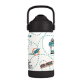 Miami Dolphins Kids 12oz Stainless Steel Mascot Bottle Miami Dolphins Kids 12oz Stainless Steel Mascot Bottle