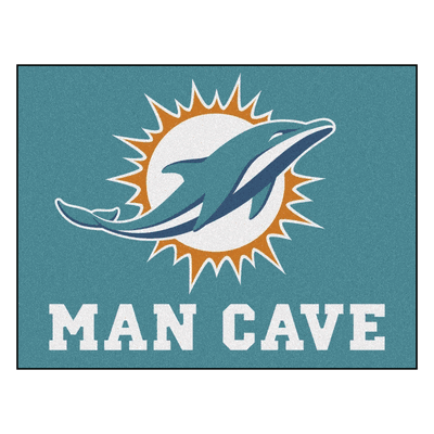 Miami Dolphins Man Cave All-Star Mat