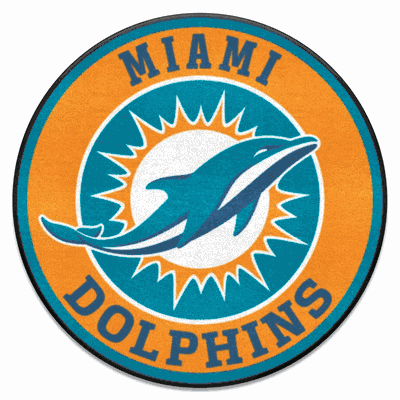 Miami Dolphins Roundel Mat