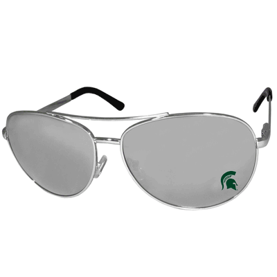 Michigan St. Spartans Aviator Sunglasses