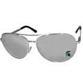 Michigan St. Spartans Aviator Sunglasses