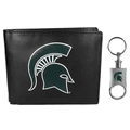 Michigan St. Spartans Bi-fold Wallet & Valet Key Chain
