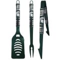 Michigan State Spartans 3 pc Color BBQ Tool Set