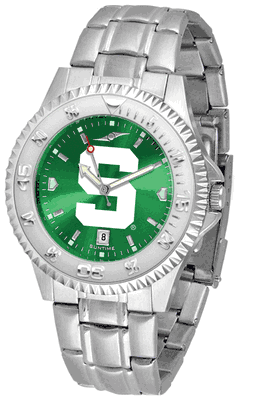 Michigan State Spartans Competitor Steel AnoChrome Men's Watch