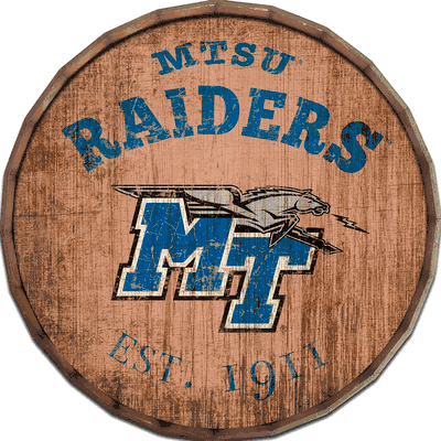 Middle Tennessee State Established Date 24" Barrel Top Sign