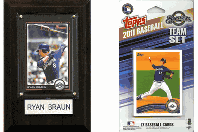 Milwaukee Brewers Trading Card Fan Pack