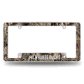 Milwaukee Bucks Mossy Oak Chrome Automotive License Plate Frame Milwaukee Bucks Mossy Oak Chrome Automotive License Plate Frame