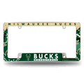 Milwaukee Bucks Primary Chrome Automotive License Plate Frame Milwaukee Bucks Primary Chrome Automotive License Plate Frame