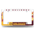 Minnesota-Duluth Bulldogs Primary Chrome Auto License Plate Frame