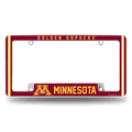 Minnesota Golden Gophers Classic Chrome Automotive License Plate Frame Minnesota Golden Gophers Classic Chrome Automotive License Plate Frame