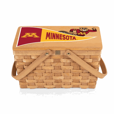 Minnesota Golden Gophers - Poppy Personal Picnic Basket