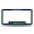 Minnesota Timberwolves Classic Chrome Automotive License Plate Frame