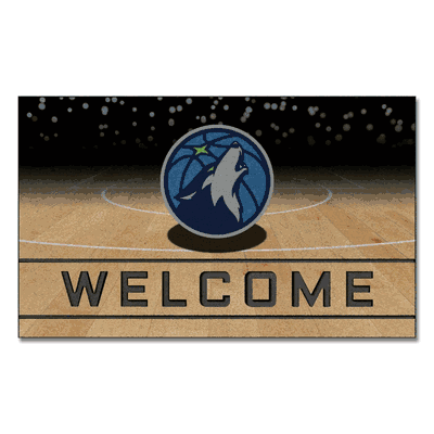 Minnesota Timberwolves Crumb Rubber Door Mat