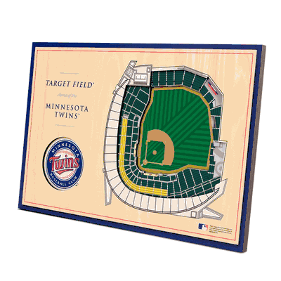 Minnesota Twins 3D StadiumViews Desktop Display