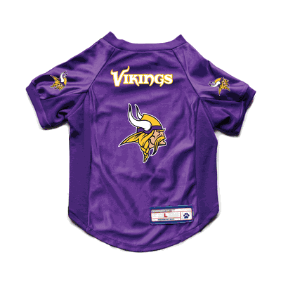 Minnesota Vikings Stretch Pet Jersey Big Dog