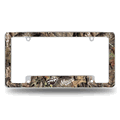 Minnesota Wild Mossy Oak Chrome Automotive License Plate Frame Minnesota Wild Mossy Oak Chrome Automotive License Plate Frame