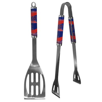 Mississippi Rebels 2 pc Steel BBQ Tool Set