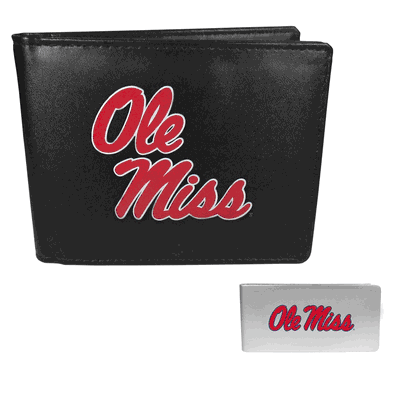 Mississippi Rebels Bi-fold Wallet & Money Clip
