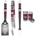 Mississippi St. Bulldogs 3 Piece Tailgate BBQ Set with Salt and Pepper Shakers