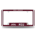Mississippi State Bulldogs Classic Chrome Auto License Plate Frame