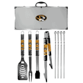 Missouri Tigers 8 pc Tailgater BBQ Set Missouri Tigers 8 pc Tailgater BBQ Set