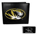 Missouri Tigers Bi-fold Wallet & Black Money Clip Missouri Tigers Bi-fold Wallet & Black Money Clip